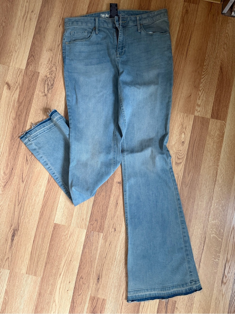Mossimo Supply Co. Light Wash Flare Jeans